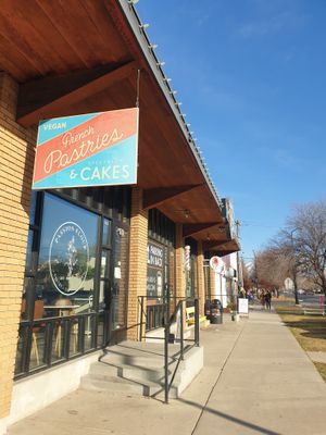 Exterior at Passion Flour Patisserie in Salt Lake City