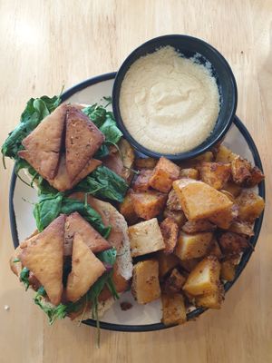 Smoked benedict $16.64 at Passion Flour Patisserie in Salt Lake City