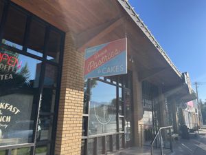 Storefront at Passion Flour Patisserie in Salt Lake City