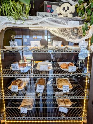 Pastries Display Case at Passion Flour Patisserie in Salt Lake City