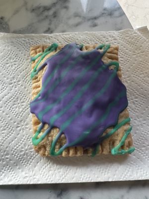 Berry poptart  at Passion Flour Patisserie in Salt Lake City