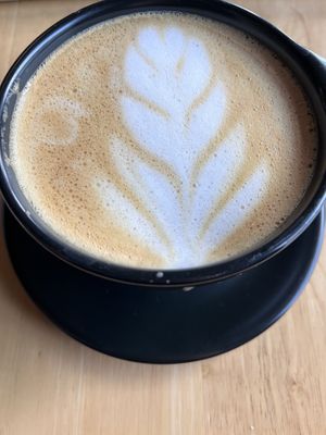 Latte  at Passion Flour Patisserie in Salt Lake City