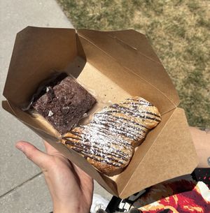 oreo fudge, st horn cornetto  at Passion Flour Patisserie in Salt Lake City