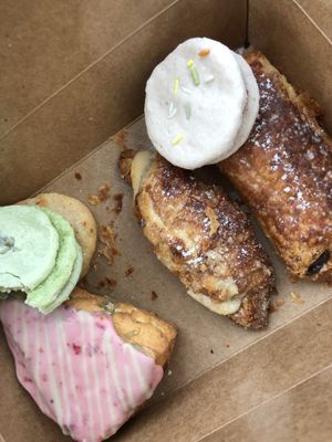 sweets and croissants!  at Passion Flour Patisserie in Salt Lake City