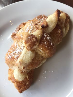 Almond croissant - I'll be dreaming about this!  at Passion Flour Patisserie in Salt Lake City