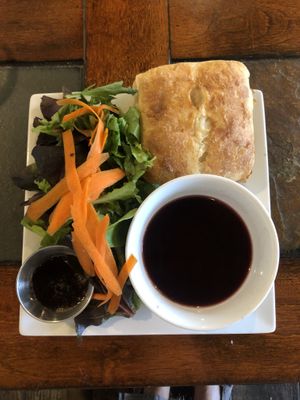French dip at Passion Flour Patisserie in Salt Lake City