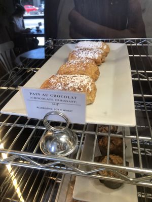 Vegan chocolate croissants ❤️ at Passion Flour Patisserie in Salt Lake City