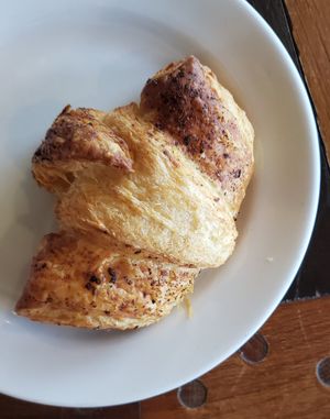 "Ham & Cheese" Croissant at Passion Flour Patisserie in Salt Lake City