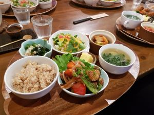 Vegan "chicken" was delicious! at Simme in Ise