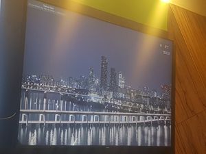 Live screen at SeoulFood in Frankfurt