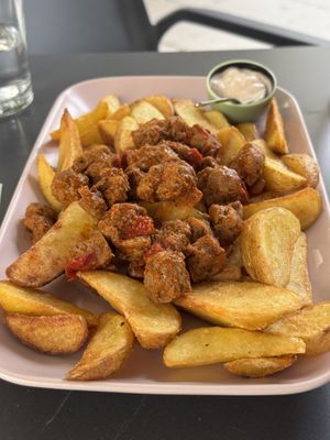   at La Cuchara Veggie in A Coruna