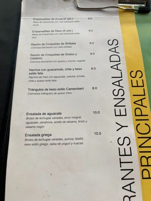  at La Cuchara Veggie in A Coruna