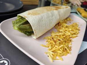 Durum de heura at La Cuchara Veggie in A Coruna