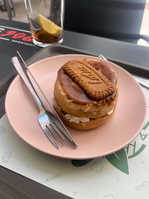 Cronut   at La Cuchara Veggie in A Coruna