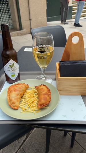   at La Cuchara Veggie in A Coruna