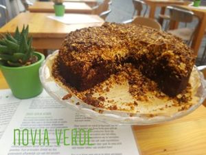 Banana Coffee Pie at Novia Verde in Nijmegen
