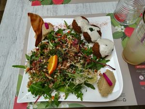 falafels and co at L'Arbousier in Nimes
