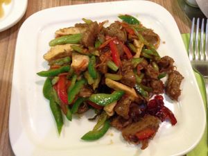 VégéSaveurs 5 - 'Boeuf' au poivre noir at Vege Saveurs in Paris