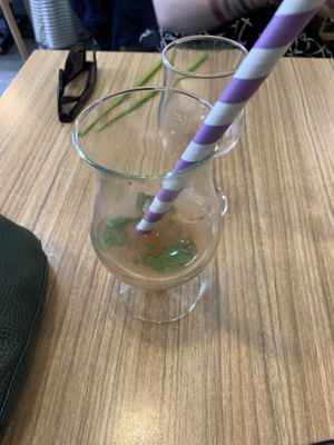 Grapefruit juice   at Vege Saveurs in Paris