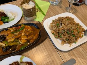 The fried frice was great  at Vege Saveurs in Paris