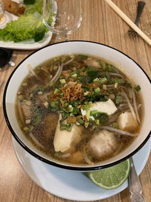 Pho  at Vege Saveurs in Paris