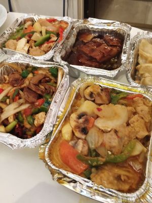 Takeaway - soooo good! at Vege Saveurs in Paris