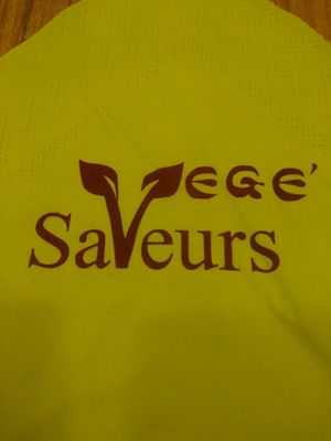 Serviette at Vege Saveurs in Paris