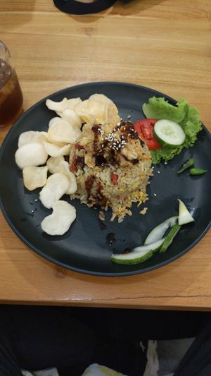 Nasi Goreng Teriyaki at Madame Wang in Malang