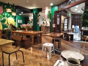 Simply great vegan food,  pleasant eatery,  good staff.  I love it.  You will too.   at Veggie Vie in Adelaide