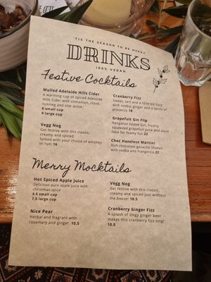 . at Veggie Vie in Adelaide