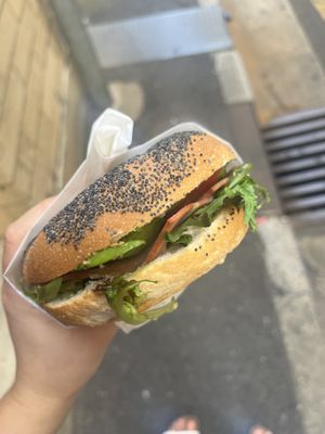 Toasted BLT   at Veggie Vie in Adelaide