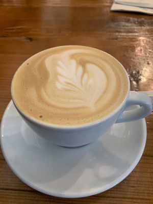 Oat flat white. Not so good today    at Veggie Vie in Adelaide