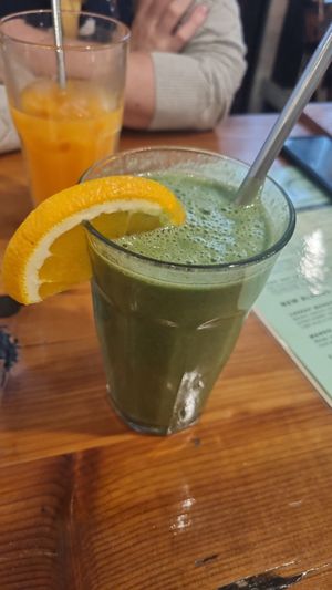 Green zinger at Veggie Vie in Adelaide