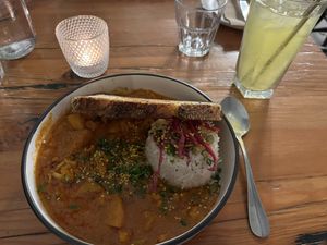 Hot pot  at Veggie Vie in Adelaide