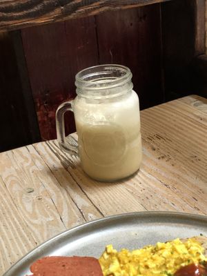 Super C smoothie  at Veggie Vie in Adelaide