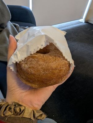 Donut at Veggie Vie in Adelaide