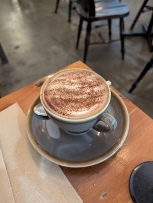 Hot chocolate at Veggie Vie in Adelaide