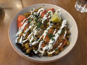 Protein bowl   at Veggie Vie in Adelaide