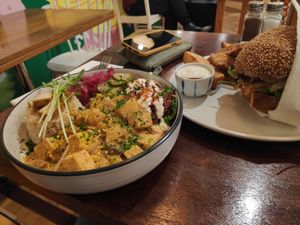 Yummmm at Veggie Vie in Adelaide