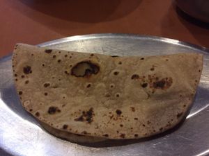 whole wheat bread at Raj Restaurant - Farrer Park in Central Singapore