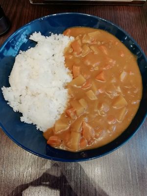 Veganes Curry at Chibiya in Trier