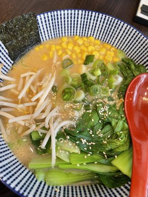 Shio-Miso vegan mit Extra Pak Choi  at Chibiya in Trier