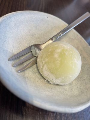 Vegetarischer Matcha Mochi  at Chibiya in Trier