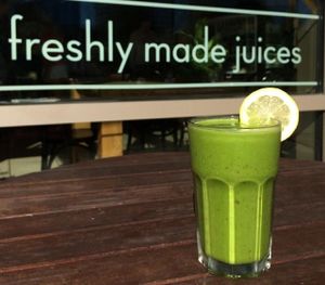 hmm....green beauty! at Jujubeet - Washington Square in Bellevue