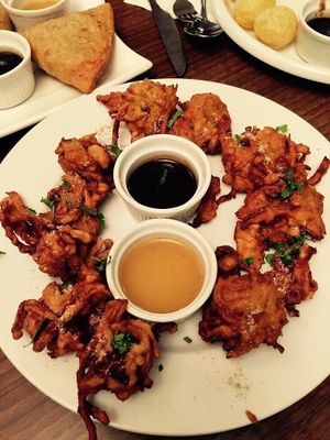 Starters 100% vegan at Singh's in Gravesend