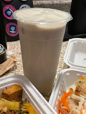 Banana coconut Smoothie - LOVE at Wei's Noodle House in Ottawa