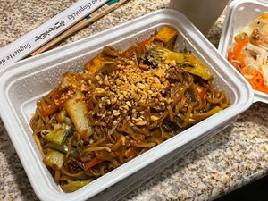 Veggie Tofu Pad Thai (Meh) at Wei's Noodle House in Ottawa