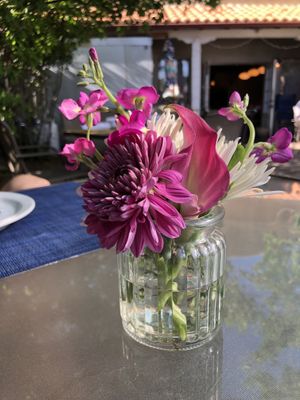 Setting the stage  at Paper Dosa in Santa Fe