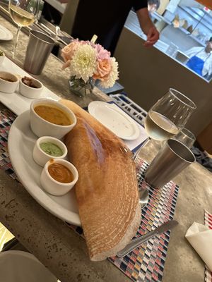   at Paper Dosa in Santa Fe