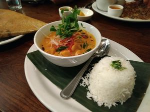 Fall Vegetable Curry  at Paper Dosa in Santa Fe